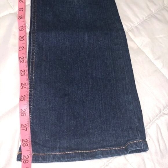 Aeropostale Chelsea Bootcut Dark Wash Jeans 6 Short Cotton/Spandex Womens Casual - Picture 11 of 11